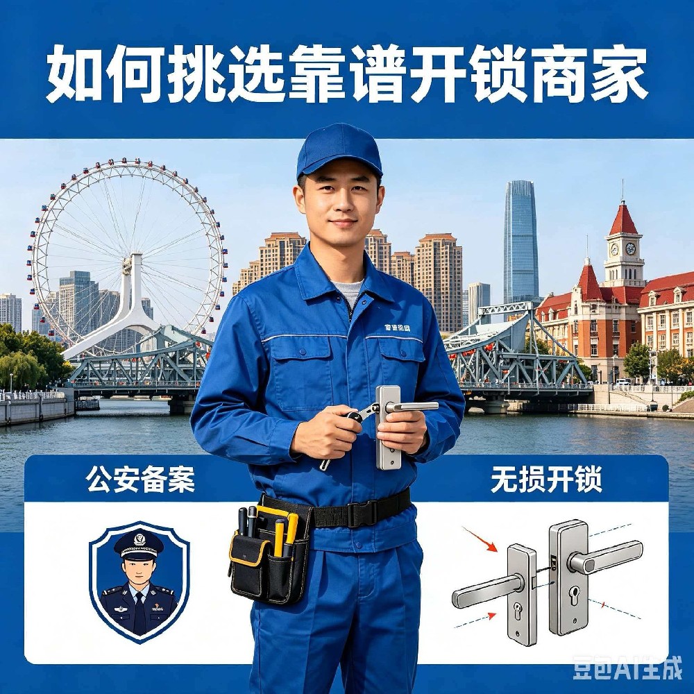 如何挑选靠谱开锁商家？天津市民参考这几点